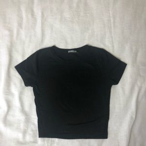 Sorella Black crop top